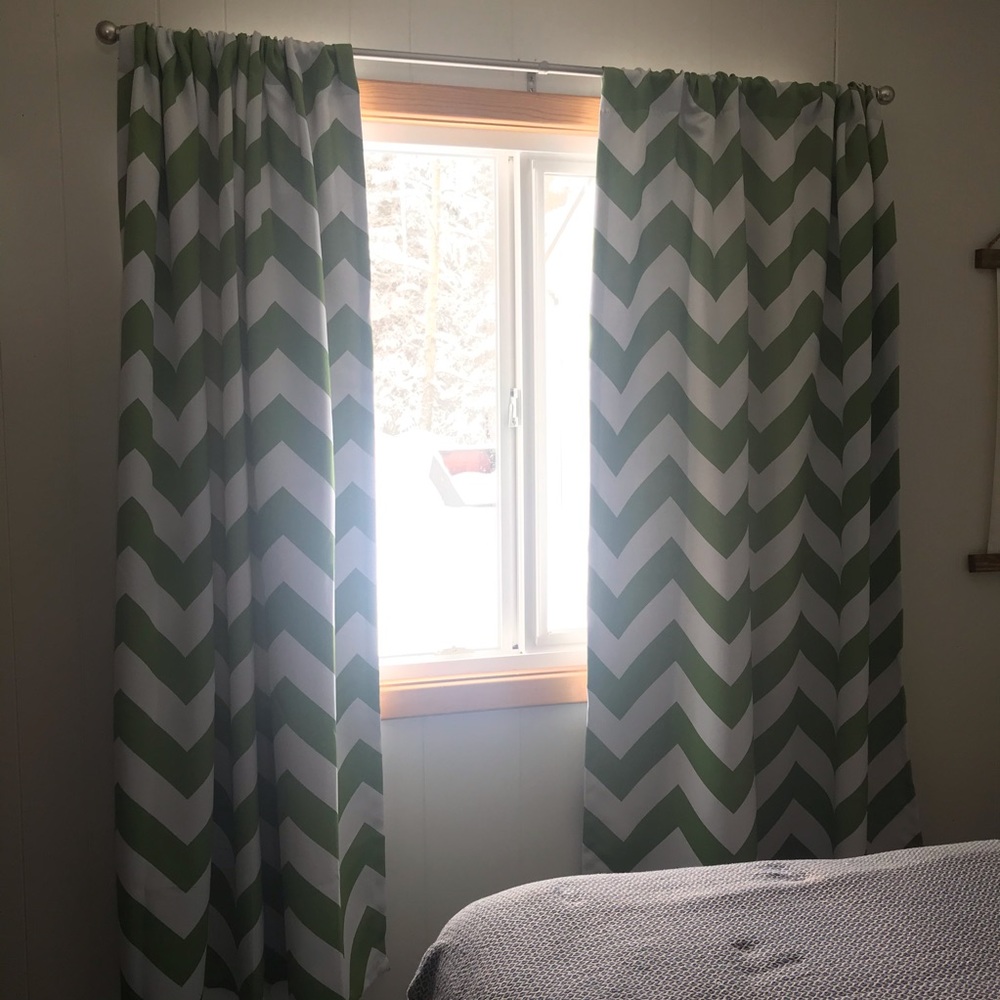 Chevron Blackout Curtain
